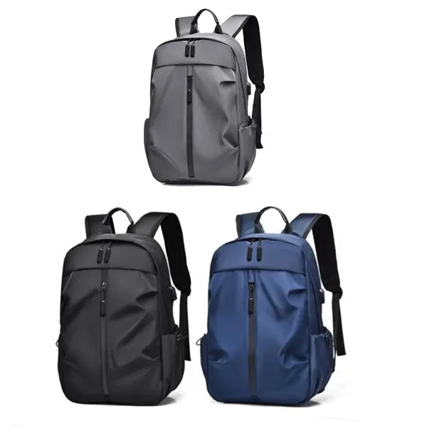 Travel Laptop Backpack w/ USB Charging Port