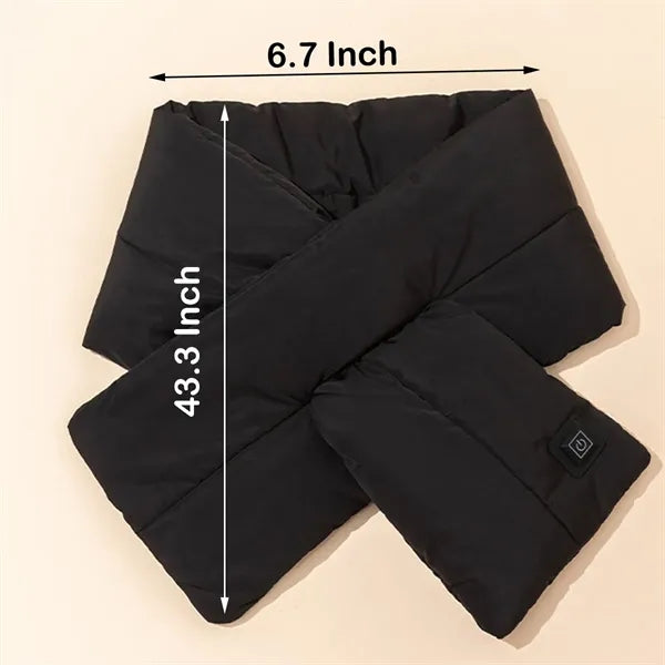 Smart heating scarf for warmth
