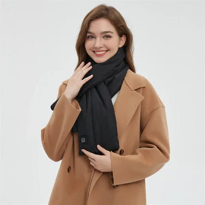 Smart heating scarf for warmth