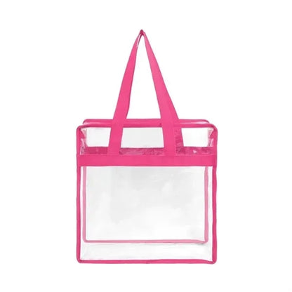 Clear Tote Bag With Zipper