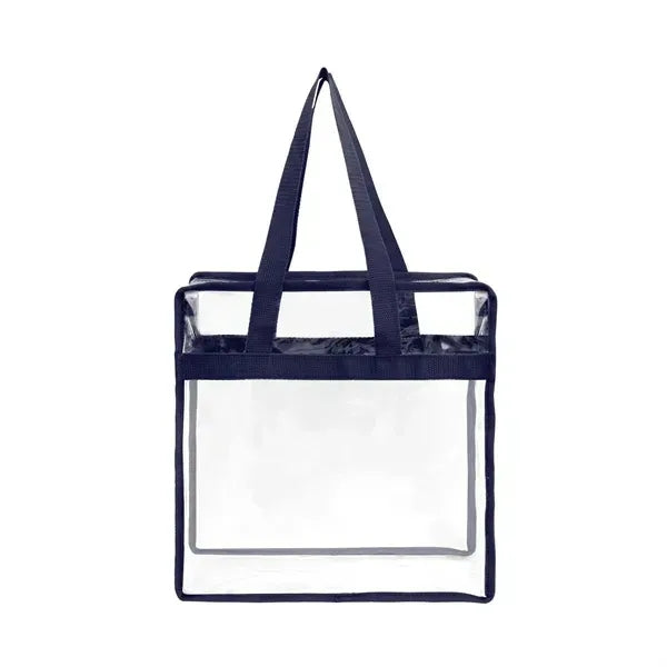 Clear Tote Bag With Zipper