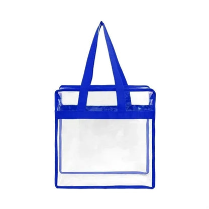 Clear Tote Bag With Zipper