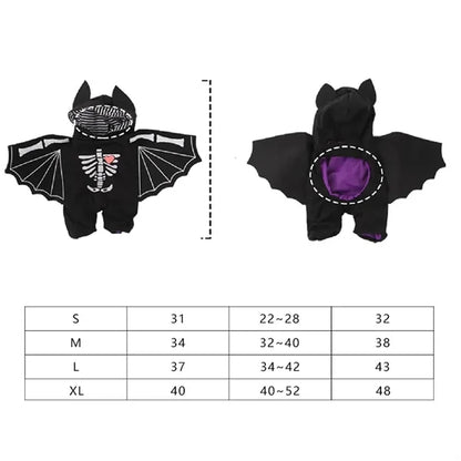 Halloween Bat Upright Pet Costume