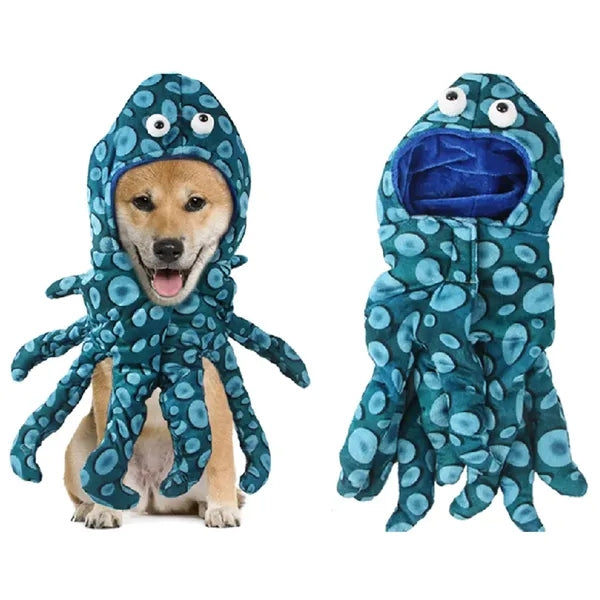 Halloween Octopus Pet Transformation Costume