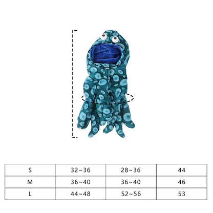 Halloween Octopus Pet Transformation Costume