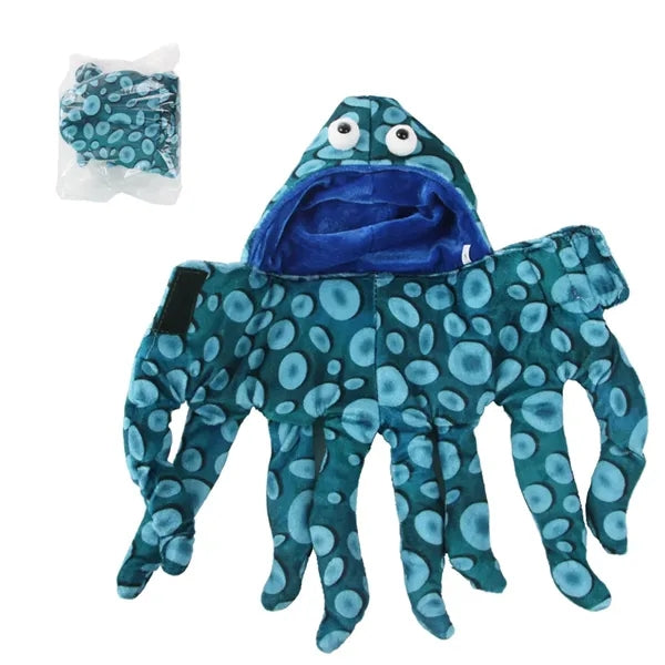 Halloween Octopus Pet Transformation Costume