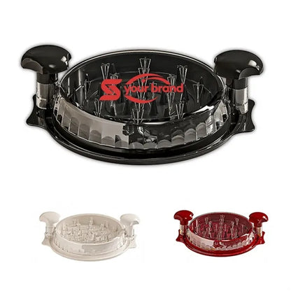 Manual Chicken Shredder Meat Separator with Clear Lid