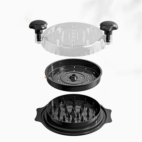 Manual Chicken Shredder Meat Separator with Clear Lid