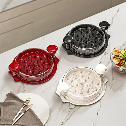 Manual Chicken Shredder Meat Separator with Clear Lid