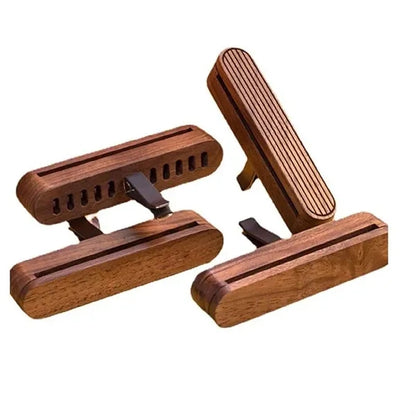 Ventscent Wood Car Air Freshener With Scent Diffuser