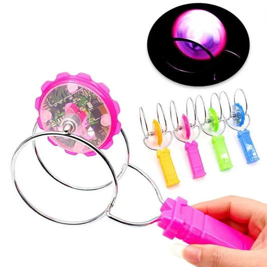 LED Magnetic Gyro Wheel, Light Spinner Toy