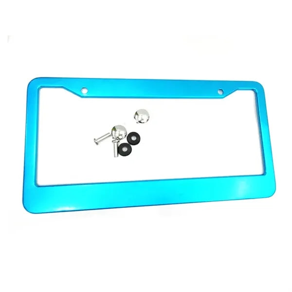 Custom Shaped Aluminum Alloy 3-D License Plate Frames