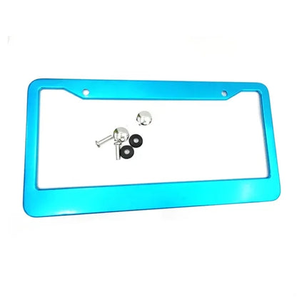 Custom Shaped Aluminum Alloy 3-D License Plate Frames
