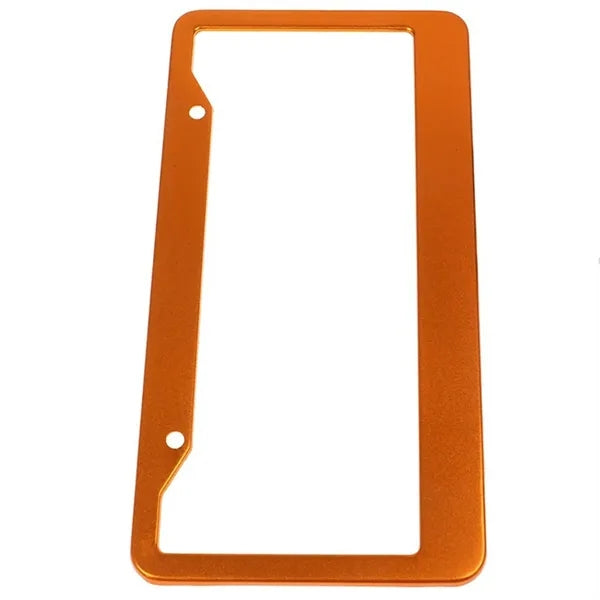 Custom Shaped Aluminum Alloy 3-D License Plate Frames