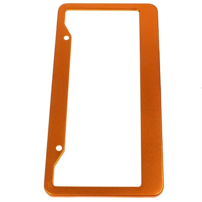 Custom Shaped Aluminum Alloy 3-D License Plate Frames