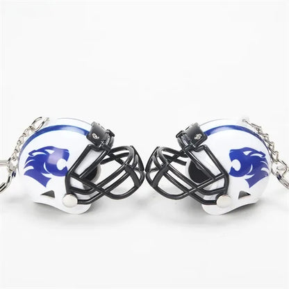 Mini Football Helmet Keychain