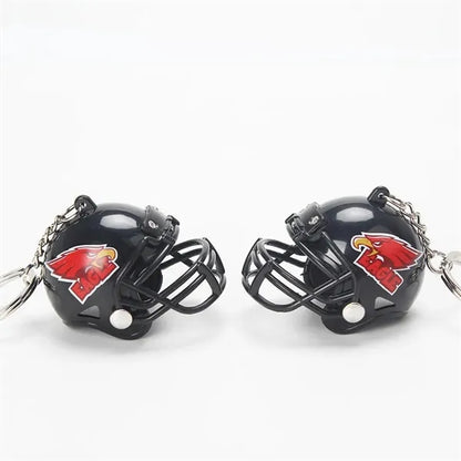 Mini Football Helmet Keychain