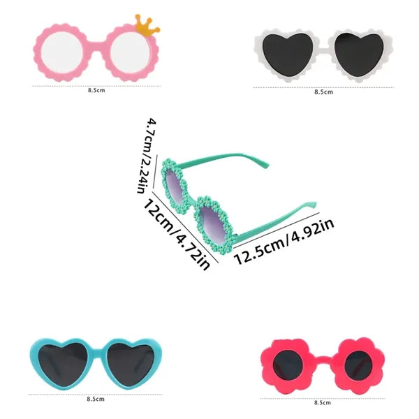 Heart shaped glasses