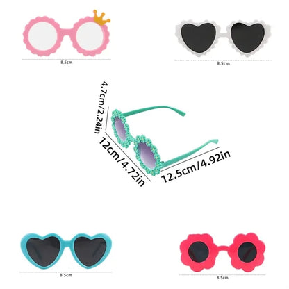 Heart shaped glasses