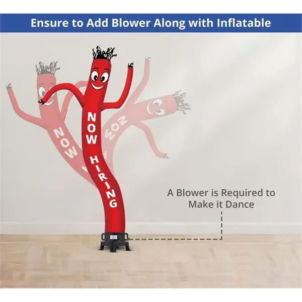Now Hiring Inflatable Tube Man - 20ft Graphic only