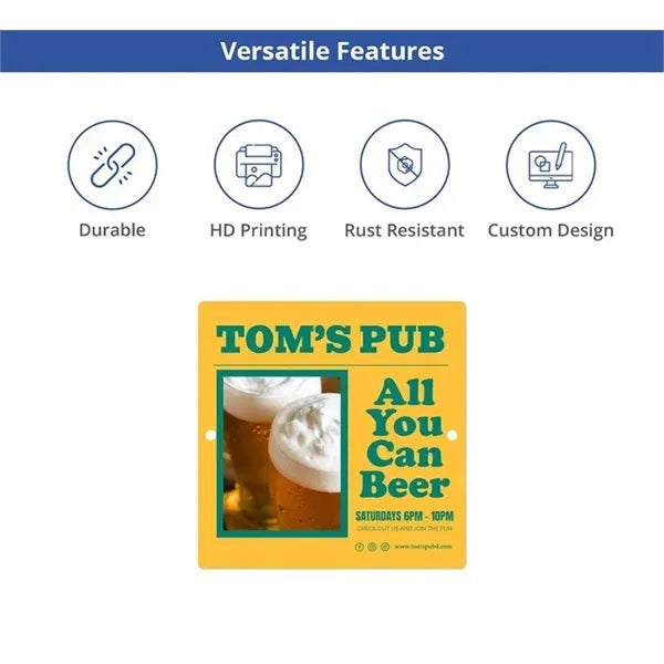 Custom Beer Signs  (1' x1') SQFT