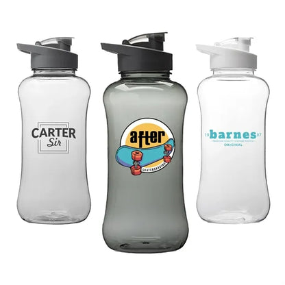 60 oz Athlete Plastic Sports Bottle w/ Flip top Lid & Handle