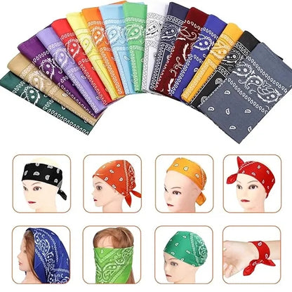 Customized 22" Square Bandanna