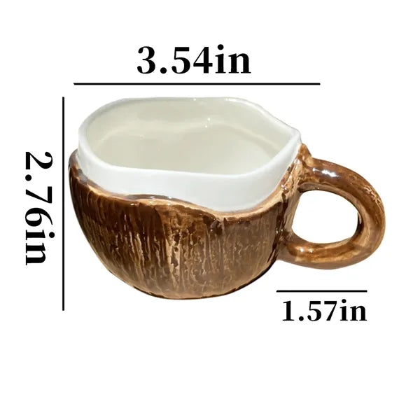 Coconut Ceramic Cup