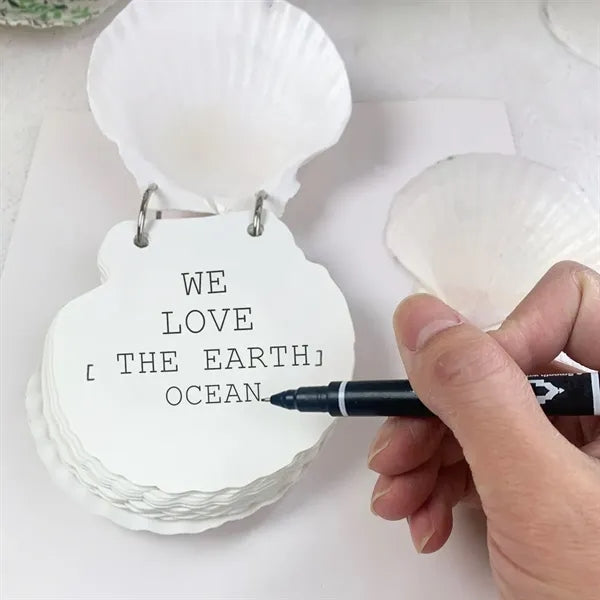 Personalized Shell Art Journal