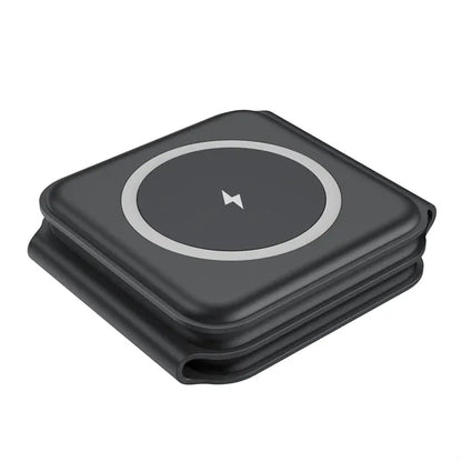 Foldable Soft Plastic 3 in 1 wireless charger