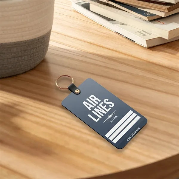 Custom Luggage Tag Keychains