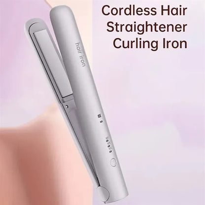 Mini Wireless Hair Straightener