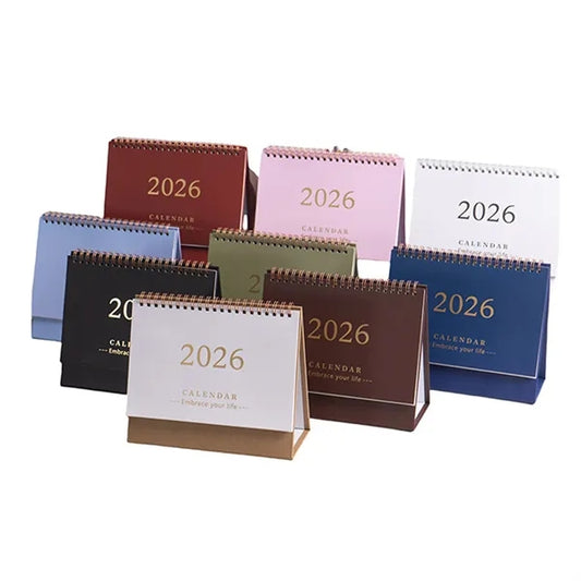Tent Desk Calendar 2026