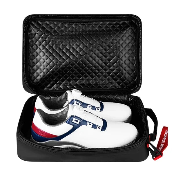 Portable Waterproof Zipper Golf Microfiber Shoe Bag
