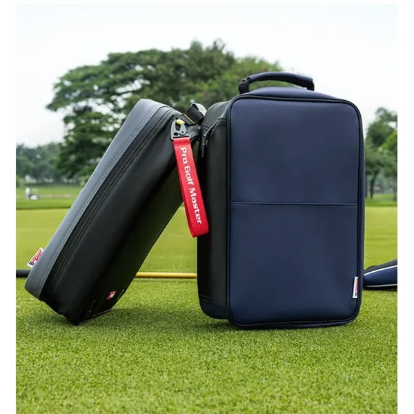 Portable Waterproof Zipper Golf Microfiber Shoe Bag