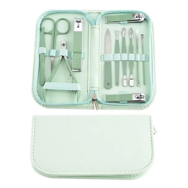 12-in-1 Manicure Kit with Travel Case