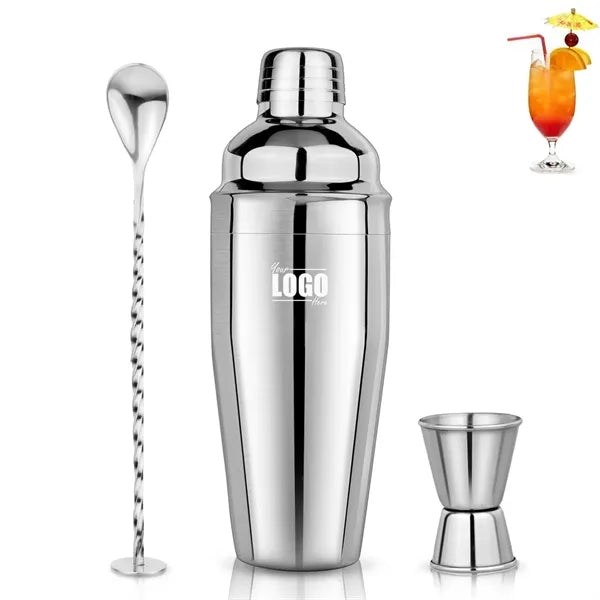 25oz. Cocktail Shaker Bar Set