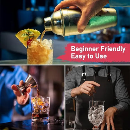 25oz. Cocktail Shaker Bar Set