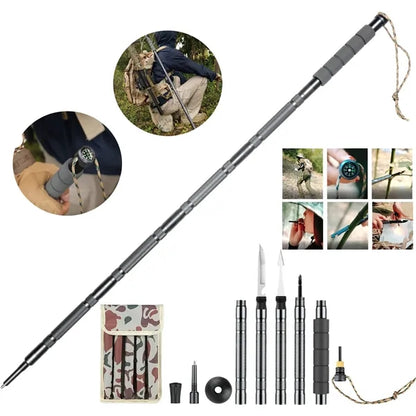 Detachable Lightweight Walking Pole & Hiking Stick