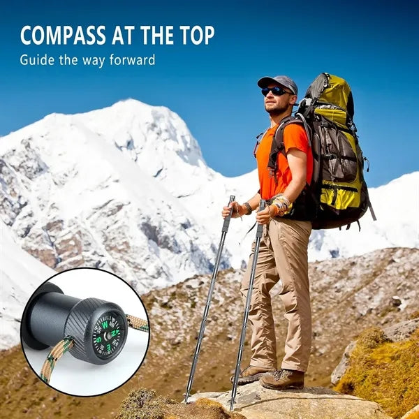 Detachable Lightweight Walking Pole & Hiking Stick