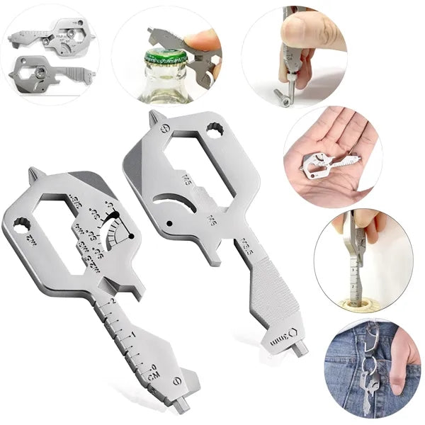 20 IN 1 Key Shaped Multitools