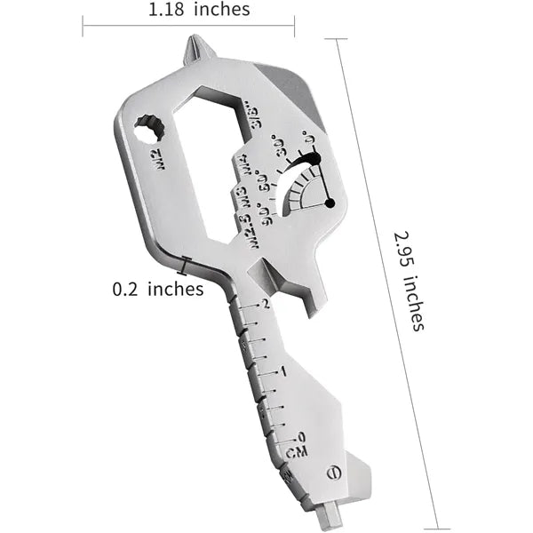 20 IN 1 Key Shaped Multitools