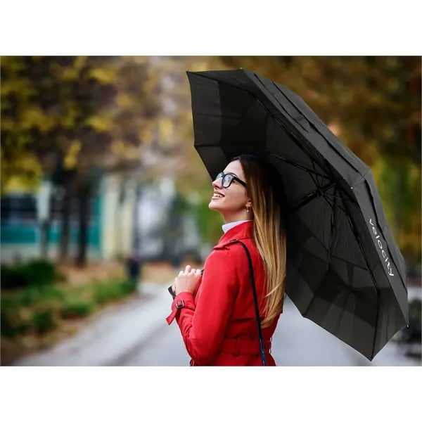 E-Z Fold Vented Umbrella (1 Imprint)