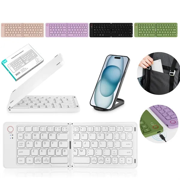Portable Wireless Folding Keyboard