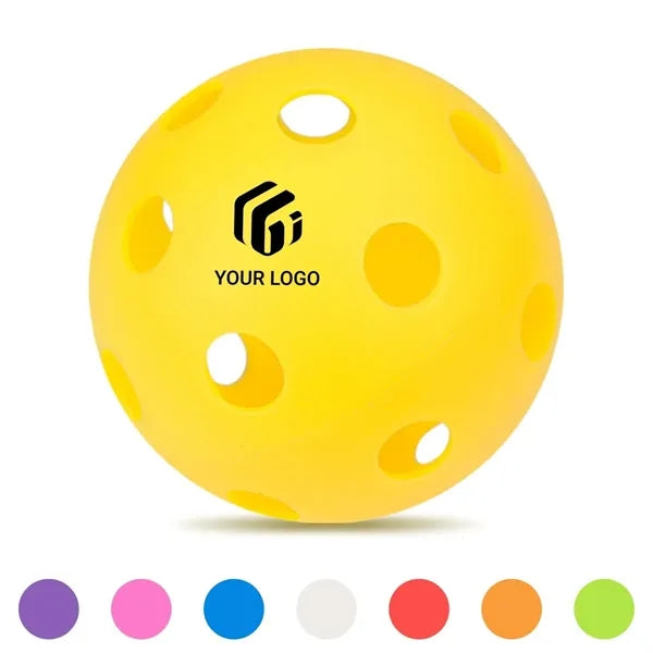 Outdoor sports 26 holes elastic durable pickleball balls