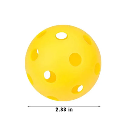 Outdoor sports 26 holes elastic durable pickleball balls