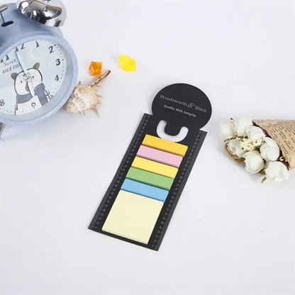 Bookmark Ruler Sticky Note Pad