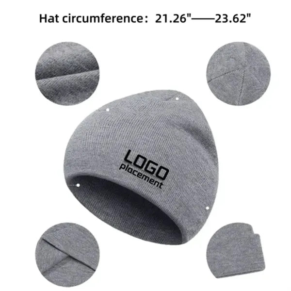 Knit Beanie Hat Colorful Options Winter Wear