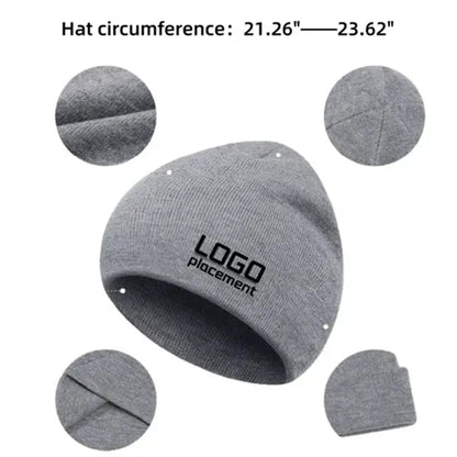 Knit Beanie Hat Colorful Options Winter Wear