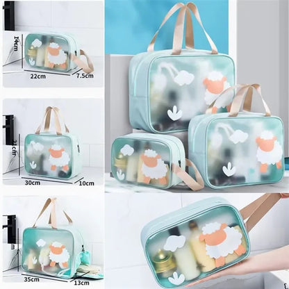 Waterproof Clear Travel Tote Bag for Beach Pool Gym